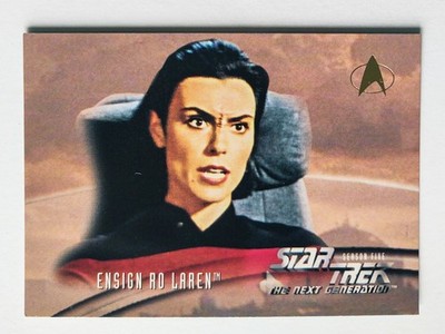 ENSIGN RO LAREN 1996 SkyBox Star Trek: The Next Generation Season Five Base #521
