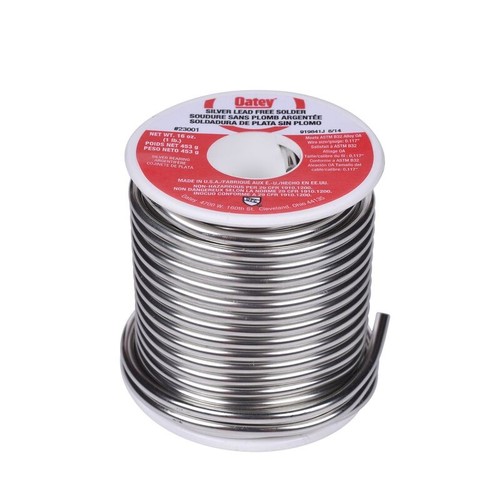 23001 NEW OATEY LEAD FREE SOLDER 1LB