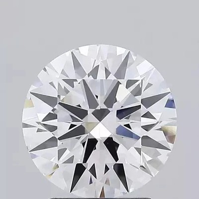 Lab Grown 1.50 Ct ROUND Cut IGI Certified CVD Diamond F Color VVS2 Clarity