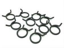 58 Id Heater Hose Single Wire Clamps Wtih 1516 Od Hose 10pcs Dark Gray