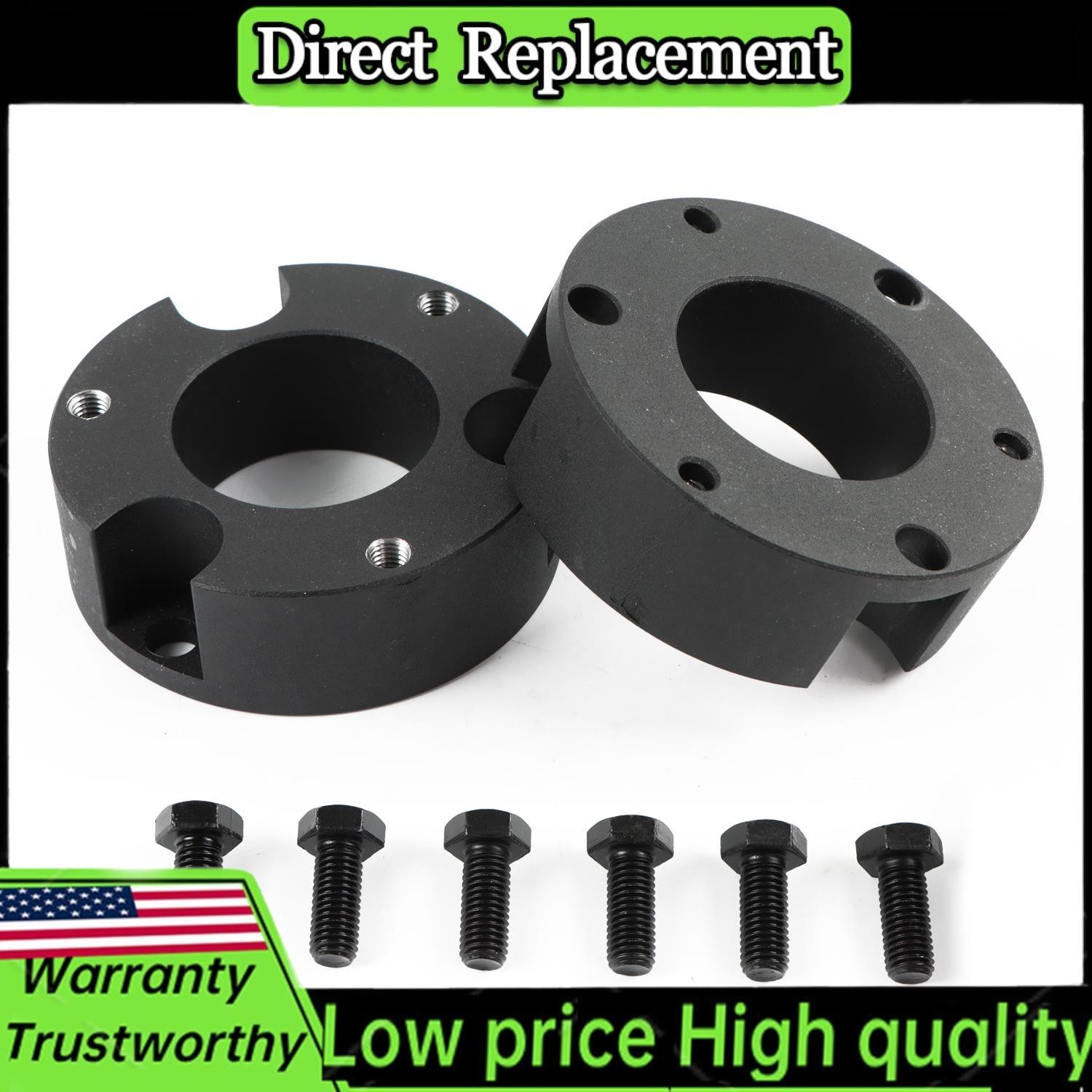 2x 3" Front Leveling Lift Kit Strut Spacers For 2007-2015 FJ Cruiser 4WD