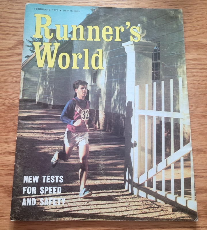 Runner's World Feb 1973 Vintage Magazine