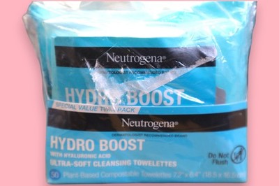 Neutrogena Hydro Boost Ultra-Soft Micellar Cleansing Wipes 50 ct