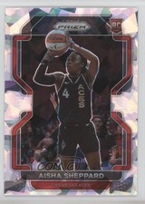 2022 Panini Prizm WNBA Ice Prizm Aisha Sheppard #105 Rookie RC 11ba