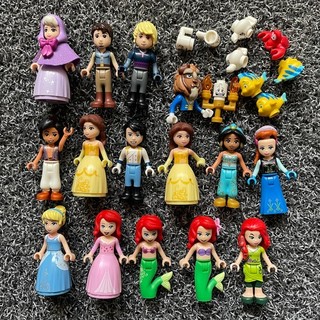 LEGO Princess Bundle Joblot Mixed Collection Cinderella Ariel Bella Anna Elsa
