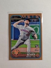 Christian Scott 2024 Topps Update Gold /2024 New York Mets Stud Prospect #US253 
