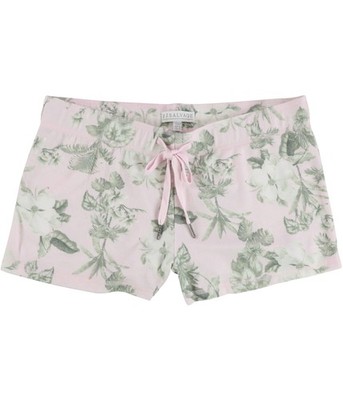 P.J. Salvage Womens Floral Print Pajama Shorts