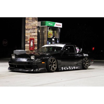 KBD Hatchback Bsport2 Style 4 Piece Polyurethane Full Body Kit for 240SX Nissan