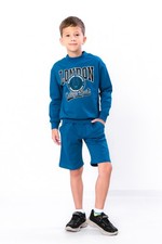 Boys  Clothing Set   Stylish Sweatshirt  Comfy Shorts, Summer, Nosi svoe 62...
