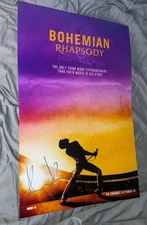 Rami Malek Signed 12x18 Photo Bohemian Rhapsody Queen