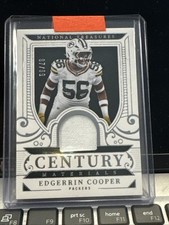 EDGERRIN COOPER 2025 NATIONAL TREASURES CENTURY MATERIALS PATCH  /99 Mint SP