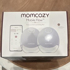Momcozy Mobile Flow Double Electric Breast Pump, Phone App, Double Pumping Kit