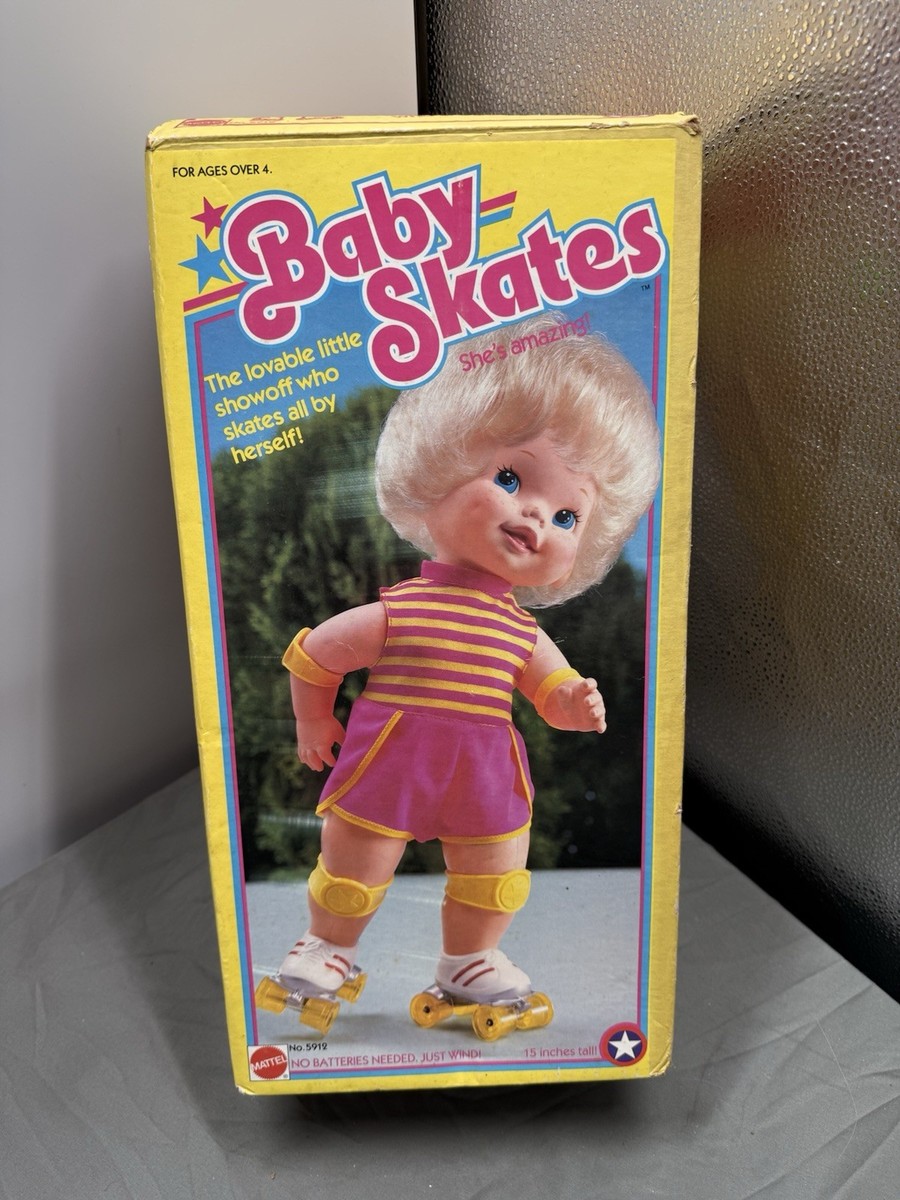 Poupée vintage Baby Skates Mattel - Label Emmaüs