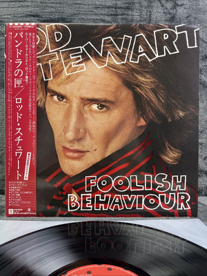 Rod Stewart   Foolish Behaviour | Japan Pressung LP Vinyl Record Schallplatte