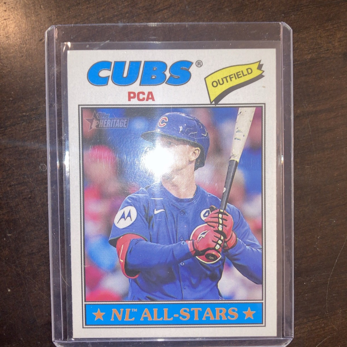 2026 Topps Heritage Pete Crow-Armstrong “PCA” Nickname Variation 
