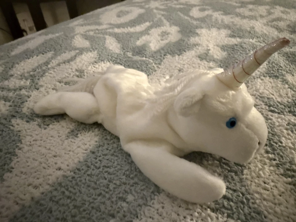 Mystic Unicorn Ty The Beanie Babies Collection May 21, 1994 P.V.C. Pellets 1993 - Image 2 of 4