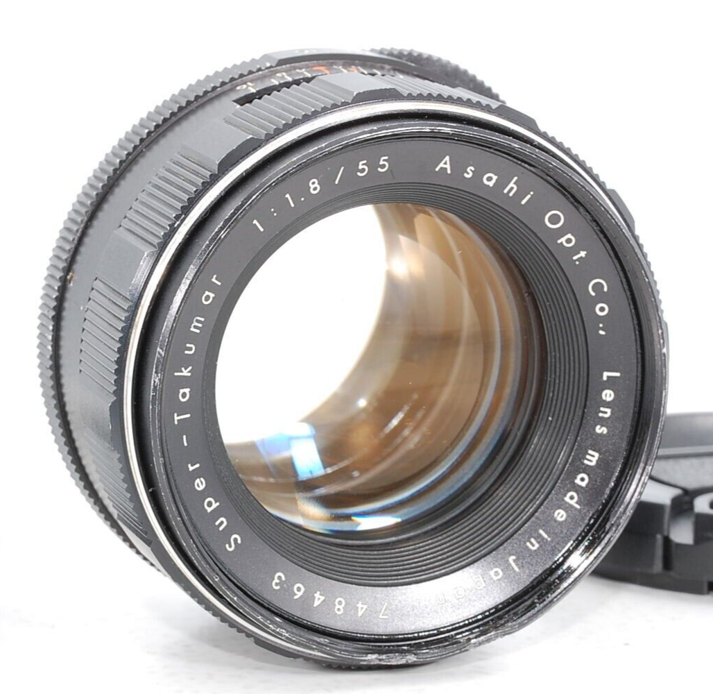 US DDP Asahi PENTAX SUPER TAKUMAR 55mm F1.8 M42 [Early Model Exc+]