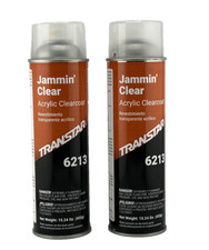 2 TRANSTAR 6213 Jammin' Clear, 15.24 oz Aerosol - FREE SHIPPING