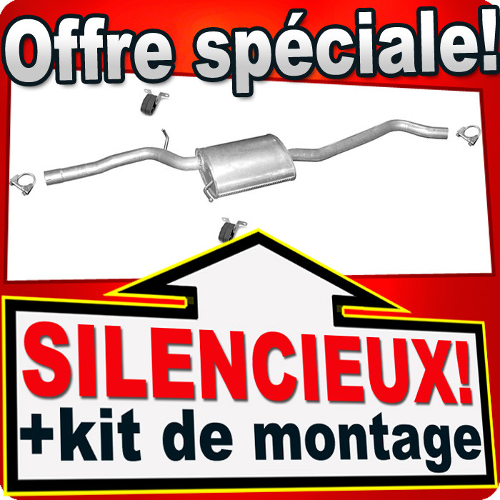 Échappement pour AUDI A4 B8 1.8 TFSI 120CH Limousine Break