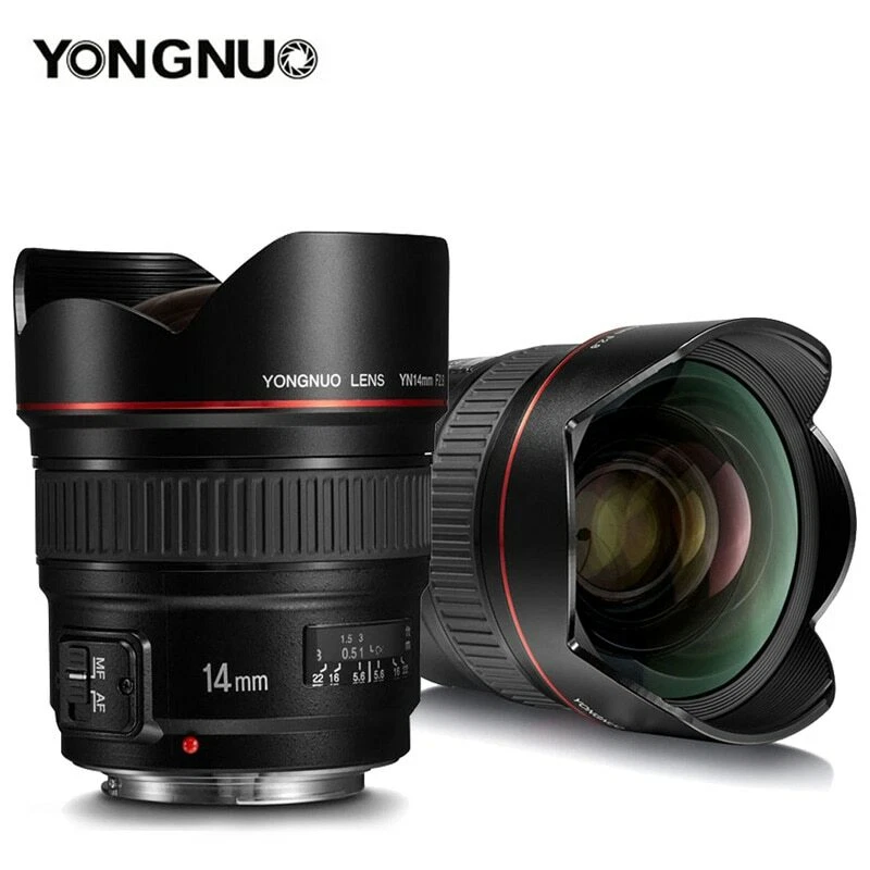 YONGNUO f/2.8 Camera Lenses 14mm Focal for sale | eBay