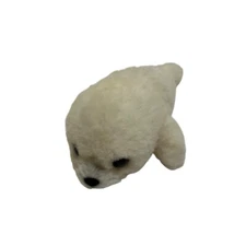 Yomiko Russ Berrie Seal Sea Lion Plush White Stuffed Animal 8"