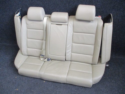 LEDER Rücksitzbank Audi A6 4F Limousine Rückbank Ausstattung beige