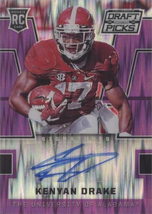 Drake Flash Pick 2016 Panini Prizm Collegiate Draft Picks - Draft Picks Kenyan Drake ...