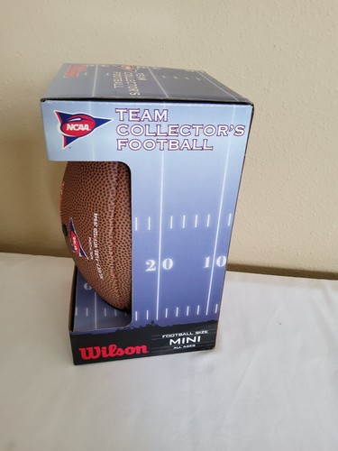 NCAA Team Collector's Mini Football U Miami, Wilson made - Picture 2 of 3