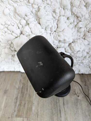 alte Art Deco Bankerslampe / Bauhaus Design Schreibtischlampe - Original Patina - Picture 6 of 18