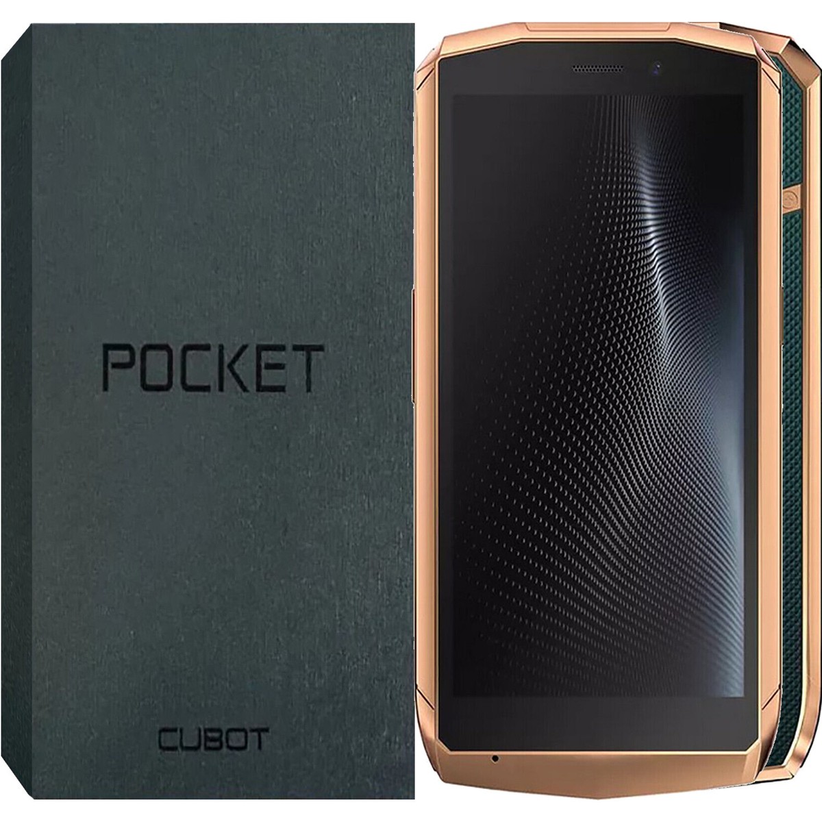 Cubot Pocket 4G/LTE Green 64GB + 4GB Dual-SIM Factory