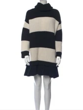 Valentino Black and White Sweater Dress Size S