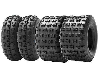 #ad #ad Full Set 4 22X7 10 22X10 10 Sport ATV Tires 22X7X10 22X10X10 All Terrain Race $189.99