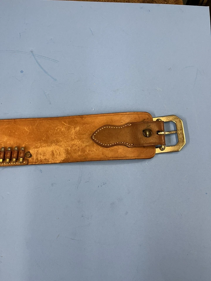 Pistola Bianchi Drop Western Buscadero .22 cartucho cinturón vintage/ Foto 4 de 4