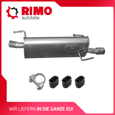 Produktbild von Komplette Auspuffanlage Für OPEL MERIVA A 1.6 16V (2005–2010) – Inkl. Hosenrohr & E-Prüfzeichen