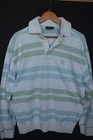Paul & Shark mens rugby jumper/ sweater...100% cotton... L...stripe...excellent