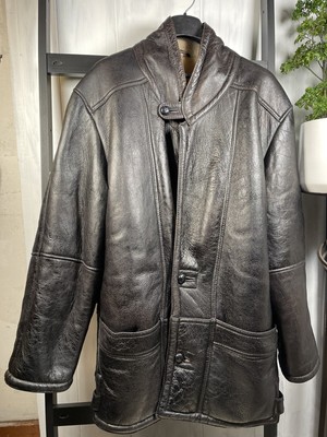 leather ranch coat