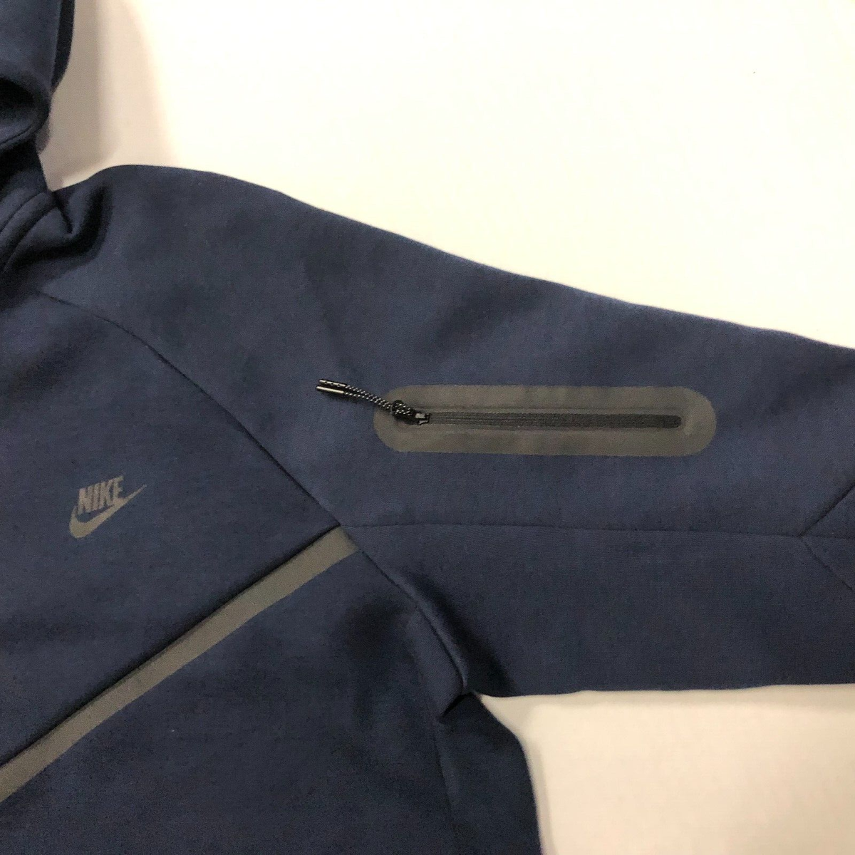 Nike Sportswear Tech Fleece Zip Up Hoodie Obsidian HV0949-451 Size