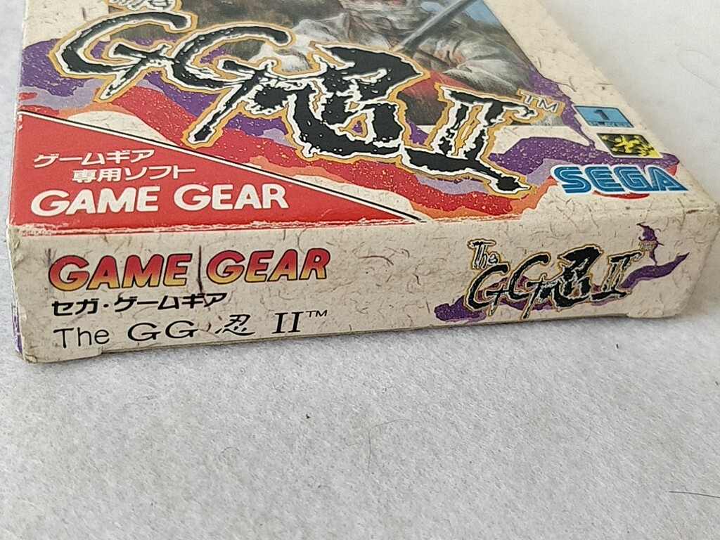 The GG Shinobi 2 SEGA GAME GEAR GG Cartridge,Manual,Boxed The GG Shinobi 2 SEGA GAME GEAR GG Cartridge,Manual,Boxed