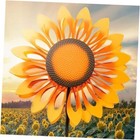 Wind Spinners for Yard and Garden Large, Wind Spinner 84x24 inch-sunflower