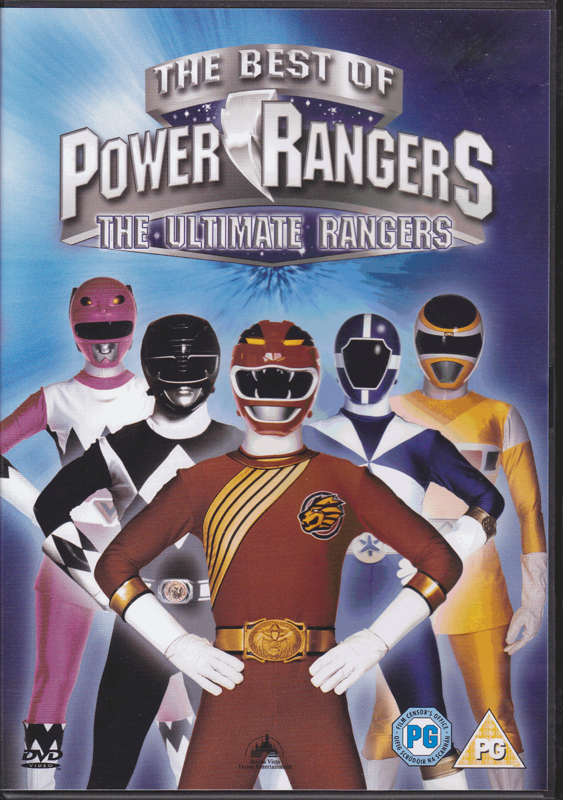 The Best Of Power Rangers - The Ultimate Rangers UK R2 DVD