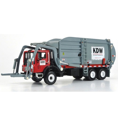 1/24 Recycling Garbage Truck Toy Model Diecast Toy Car Boys Toys for Kids Gifts - Picture 3 of 14