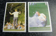 Jack Nicklaus - Question of Sport 1986 - 2 Cards - Excellent Condition