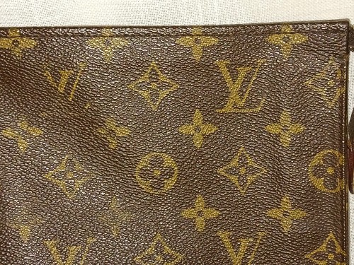 Authentic Louis Vuitton Toiletry Monogram Pouch Canvas Case-VTG  - Picture 18 of 20