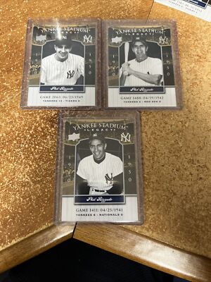 2008 Upper Deck Yankee Stadium Legacy Collection (3) Phil Rizzuto Yankees