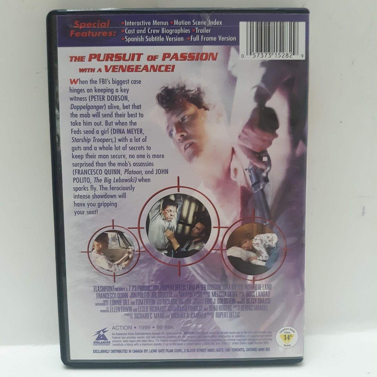 Nowhere Land DVD - LIKE NEW EXCELLENT CONDITION- Dina Meyer