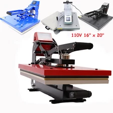 16" x 20" Hat Heat Press Cap Heat Press Machine 3in1 Sublimation Transfer