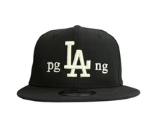 Custom pgLAng Hat - Not Like Us - 6 panel - NewEra-  polyester - snapback