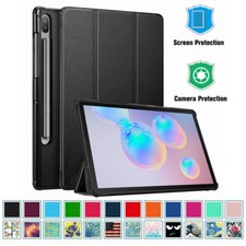 For Samsung Galaxy Tab S6 10.5 2019 SM-T860/865 Case Stand Cover Auto Sleep/Wake
