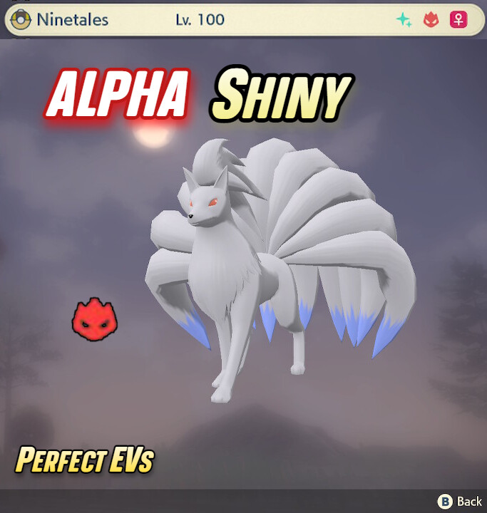 ALAKAZAM ALPHA SHINY 🌟 Pokemon Legends: Arceus, EV Trained