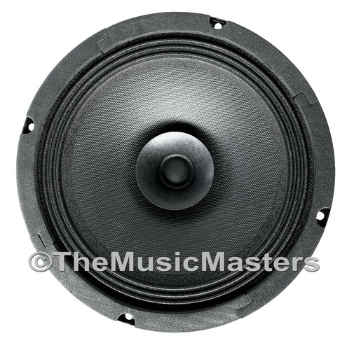 Pair 8 inch Full-Range Speakers Bass Mid Woofers 8 ohm Home Stereo Sound Studio - Picture 3 of 9